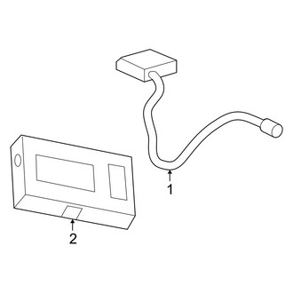 Ram OE - Electrical - Antenna (With Satellite Radio)