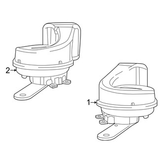 Ram OE - Electrical - Horn