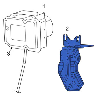 Ram OE - ABS Modulator Bracket