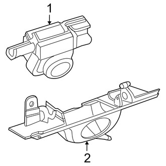 Ram OE - Electrical Components (Rear View Camera System)