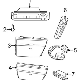 Ram OE - Electrical - Entertainment System Components