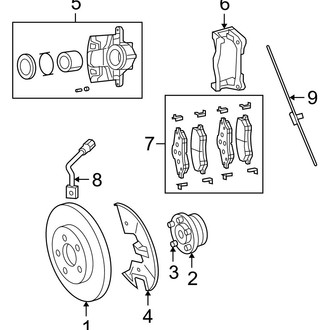 Ram OE - Front Suspension - Brake Components