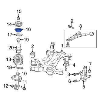 Ram OE - Front Suspension Strut Bearing