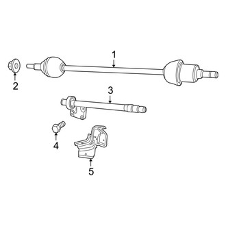Ram OE - Front Suspension - Drive Axles