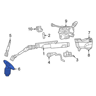 Ram OE - Lower Steering Coupling Boot