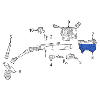 Ram OE - Lower Steering Column Cover