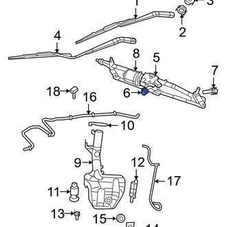 Ram OE - Wiper Linkage Grommet