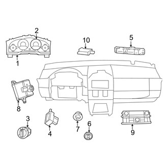 Ram OE - Instrument Panel - Cluster & Switches