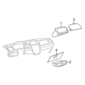 Ram OE - Instrument Panel - Glove Box