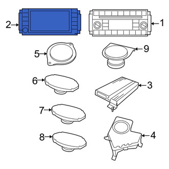 Ram OE - Radio Control Unit