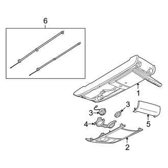 Ram OE - Overhead Console (3rd Row)