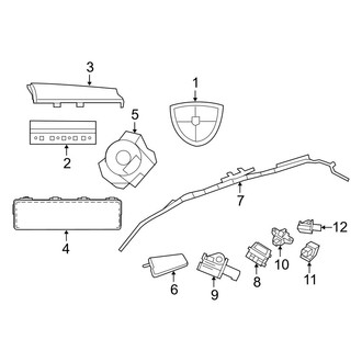 Ram OE - Restraint Systems - Air Bag Components