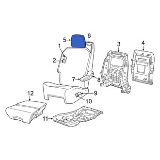 Ram OE - Center Headrest