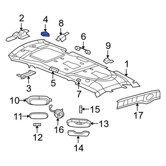 Ram OE - Sun Visor Holder