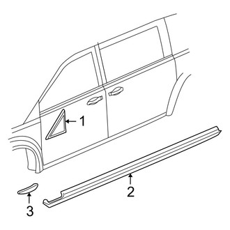 Ram OE - Pillars, Rocker & Floor - Exterior Trim