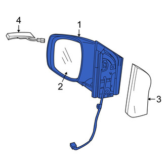 Ram OE - Front Left Door Mirror