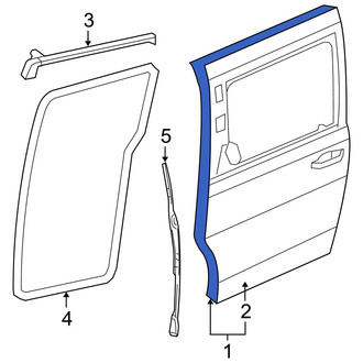 Ram OE - Right Door Shell