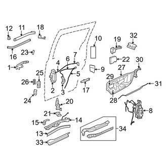 Ram OE - Side Loading Door - Lock & Hardware
