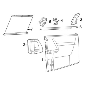 Ram OE - Side Loading Door - Interior Trim