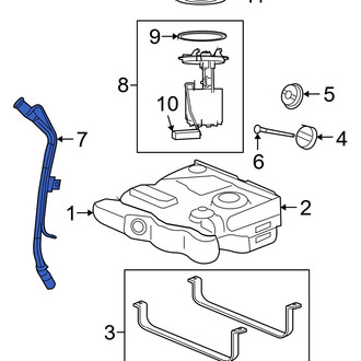 Ram OE - Fuel Tank Filler Neck