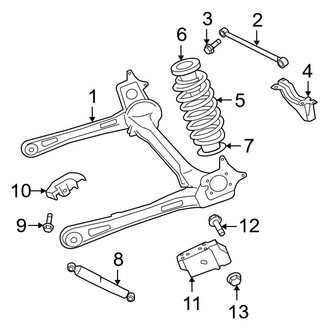 Ram OE - Rear Suspension - Suspension Components