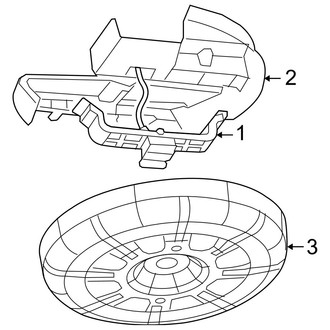 Ram OE - Rear Body - Spare Tire Carrier