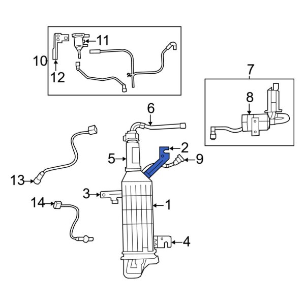 Vapor Canister Bracket