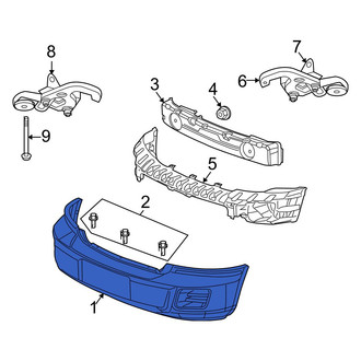 Ram OE - Front Bumper Cover
