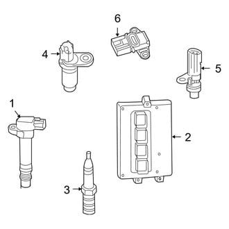 Ram OE - Electrical - Ignition System (Big Horn / Laramie / ST / TRX 3.7L)
