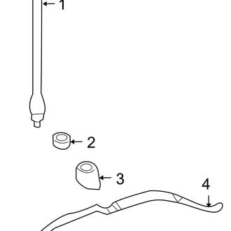 Ram OE - Electrical - Antenna (W/O Satellite Radio)