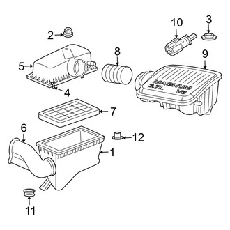 Ram OE - Engine - Air Intake (4.7L)