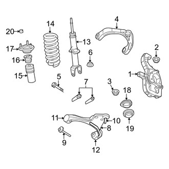 Ram OE - Front Suspension - Suspension Components