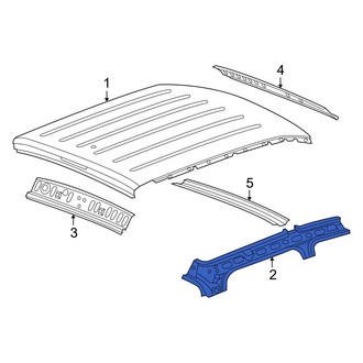 Ram OE - Left Roof Side Rail