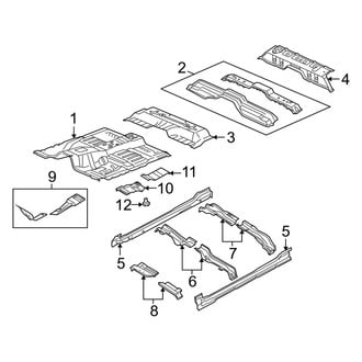 Ram OE - Cab - Floor (Big Horn / ST Extended Cab)