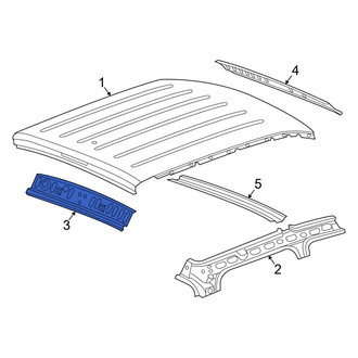 Ram OE - Front Roof Header Panel