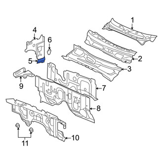 Ram OE - Right Cowl Side Panel