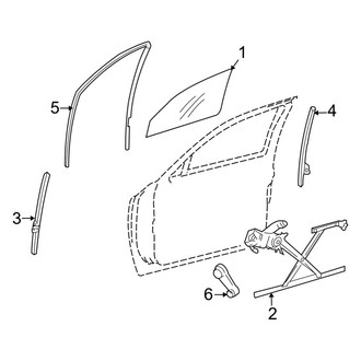 Ram OE - Front Door - Glass & Hardware