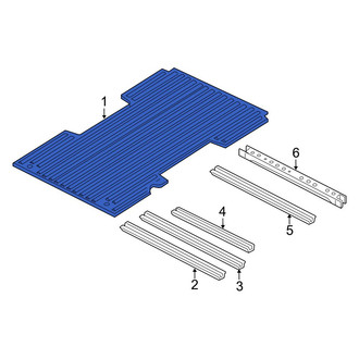 Ram OE - Rear Truck Bed Floor