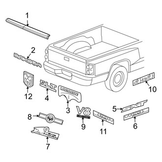 Ram OE - Pick Up Box - Exterior Trim