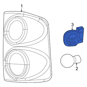 Ram OE - Rear Cornering Light Socket