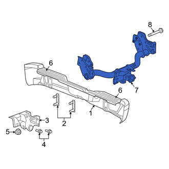 Ram OE - Rear Trailer Hitch