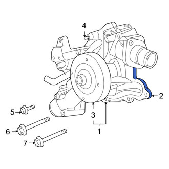 Ram OE - Engine Water Pump Gasket