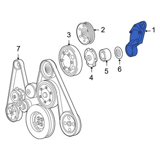Ram OE - Accessory Drive Belt Tensioner Assembly