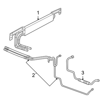 Ram OE - Cooling - Power Steering Oil Cooler (2500 Regular Cab / Crew Cab 6.7L)