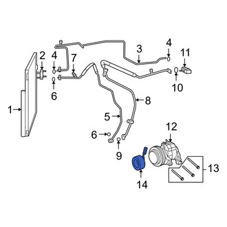 Ram OE - A/C Compressor Clutch Coil