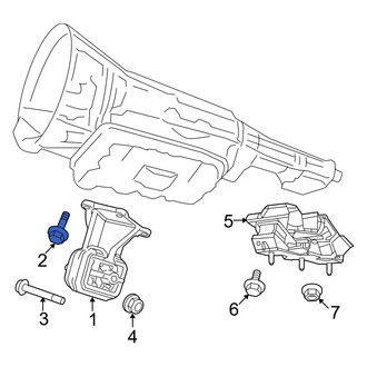 Ram OE - Engine Mount Bolt