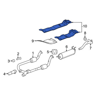Ram OE - Exhaust Manifold Heat Shield
