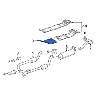 Ram OE - Exhaust Manifold Heat Shield
