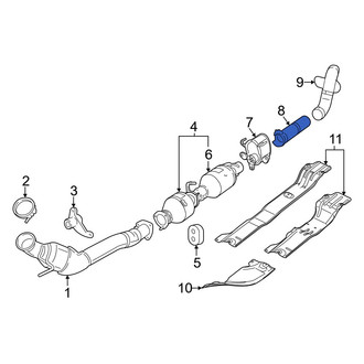 Ram OE - Exhaust Pipe