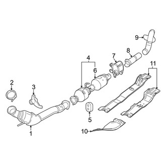 Ram OE - Exhaust System - Exhaust Components (6.7L)